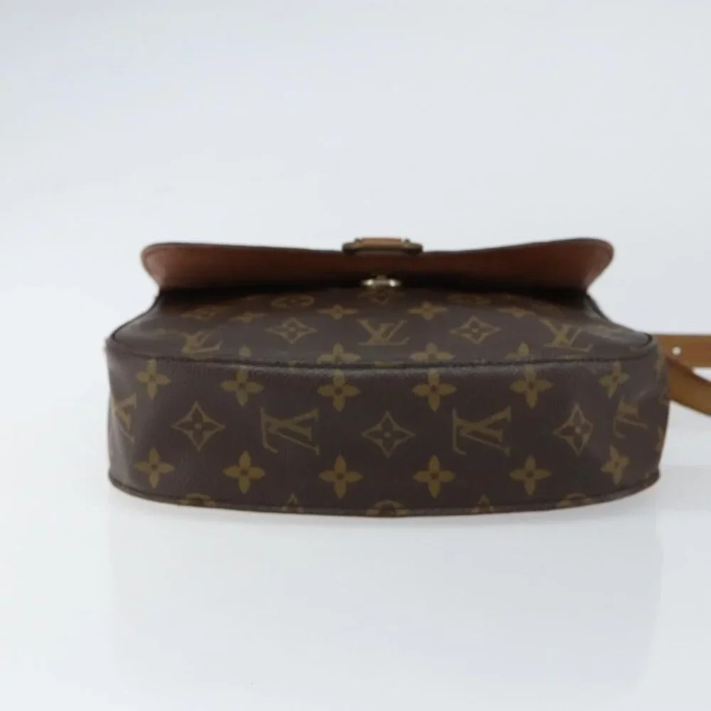 Authentic LOUIS VUITTON Monogram Saint Cloud GM Shoulder Bag M51242 LV - Picture 12 of 16